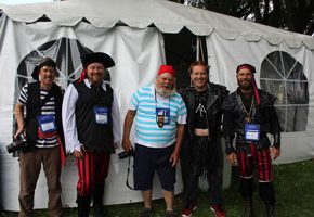 men dressed as pirates - camp magical moments