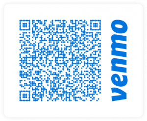 You can now donate through Venmo using this QR Code!